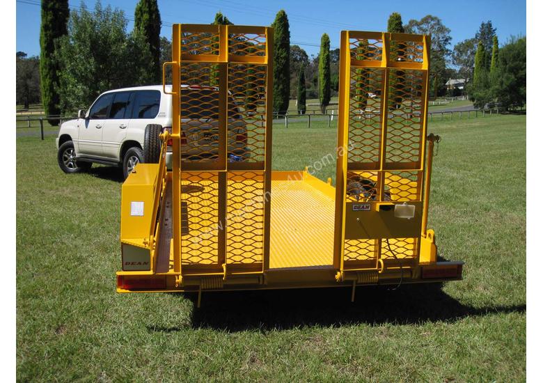 caption No.16 Tandem Axle Plant Transport Trailer