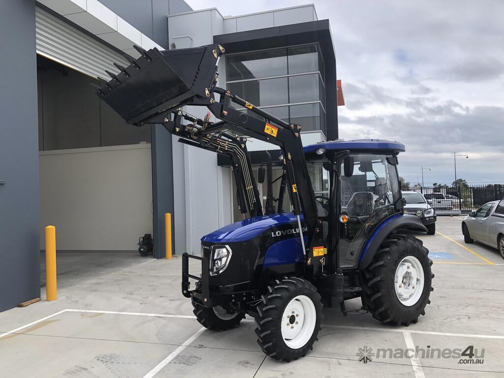 New 2020 lovol New Lovol M606 60hp Cabin Tractor with Front End Loader