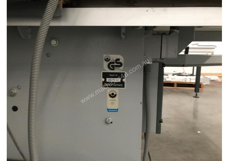 caption ALTENDORF F45 X 3.8M PANEL SAW