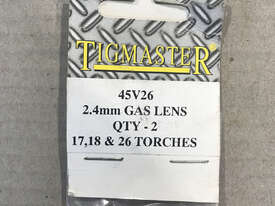 Tigmaster 2.4mm TIG Gas Lens suit to 17, 18, 26 45V26 - Pack of 2 - picture1' - Click to enlarge