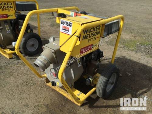 2010 Wacker Neuson PTS4V Water Pump