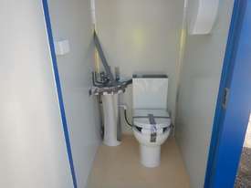 Portable Double Toilet c/w Sink - picture1' - Click to enlarge