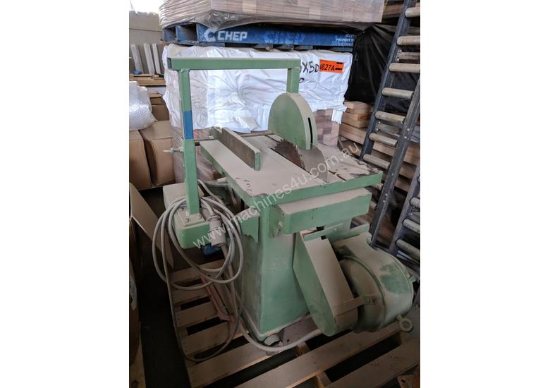 Used Large edge sander Edge Sander and assorted woodworking machinery