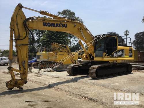 2015 Komatsu HB335LC-1 Hybrid Track Excavator