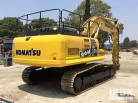 2015 Komatsu HB335LC-1 Hybrid Track Excavator - picture2' - Click to enlarge