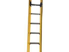 Extension Ladder 2.7 to 3.9 Meter Branach Fibreglass Industrial Quality Aluminium Rungs - picture0' - Click to enlarge