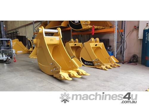 NEW ONTRAC CLASSIC 30t - 35t 600mm Excavator Bucket, Australian Made, Choice of Hitch, G.E.T. Colour