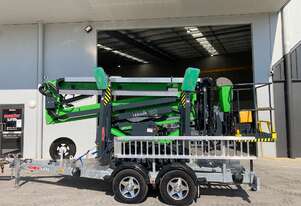 Leguan 190 - 19m Spider Lift | 5.2km/hr Drive Speed | 230kg Capacity Steel Basket