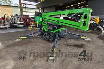   2024 model Leguan 190 - 19m Spider Lift | 5.2km/hr Drive Speed | 230kg Capacity Steel Basket