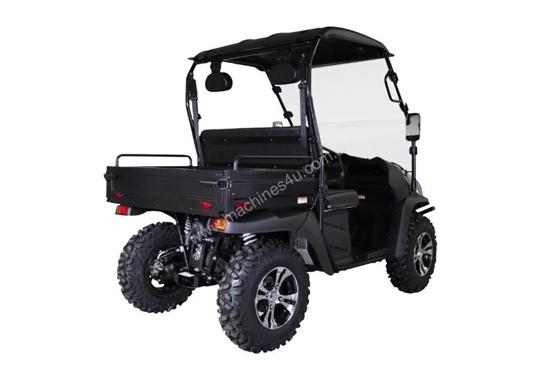 caption Cyclone 200 X2 Utility Vehicle With Windscreen, Roof And Alloy Wheels & Digital Display