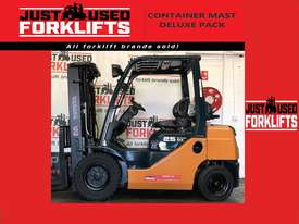 TOYOTA 8FG25 30356 2.5 TON 2500 KG CAPACITY LPG GAS FORKLIFT 4300 MM CONTAINER ENTRY - picture0' - Click to enlarge