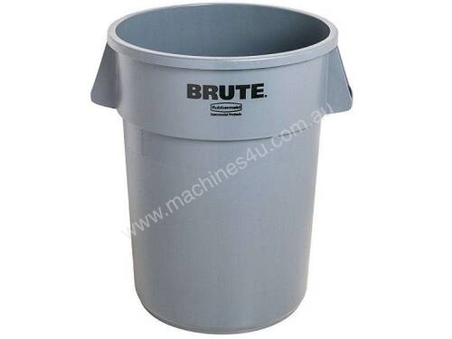 Round Industrial Bin-BRUTE Round Bases 121L - Lid Optional