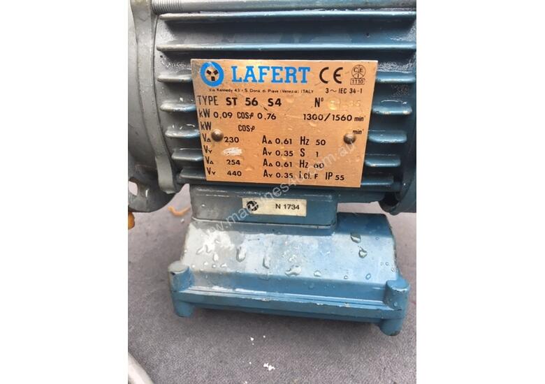 Used LAFERT 3 Phase Electric Motors - Cast Aluminium Multi Mount AC ...