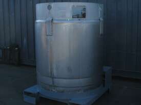 Stainless Steel Container Tank - 1000L - STP Flo Bin - picture0' - Click to enlarge