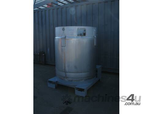 Stainless Steel Container Tank - 1000L - STP Flo Bin