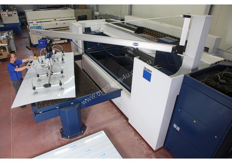 caption Vacuum Lifting of Sheet Steel