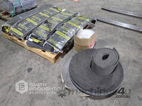 PALLET COMPRISING OF BIYSEAL BITUMEN FOAM STRIPS, JOINT FILLERS & BOX OF ABLEROD FOAM ROD