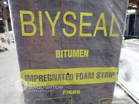 PALLET COMPRISING OF BIYSEAL BITUMEN FOAM STRIPS, JOINT FILLERS & BOX OF ABLEROD FOAM ROD - picture1' - Click to enlarge