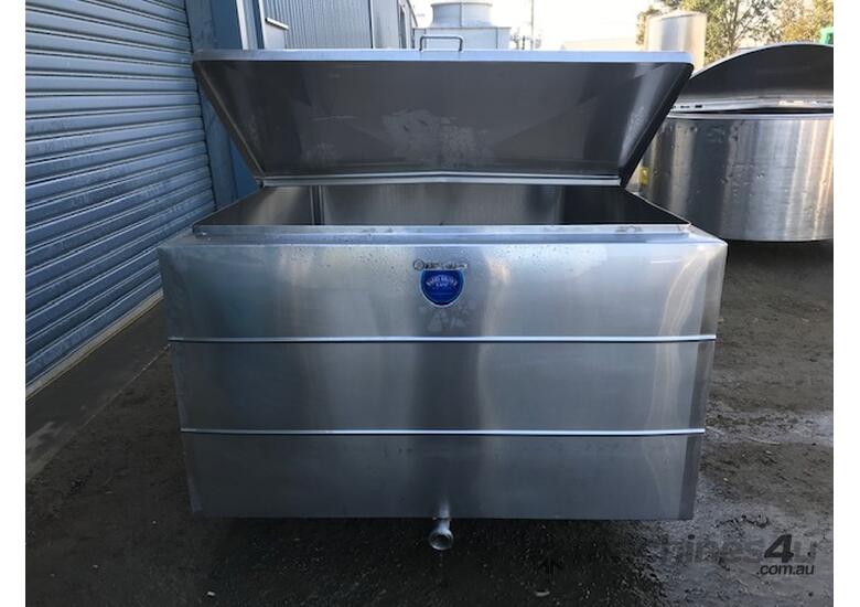 caption Stainless Steel Tank 1,850ltr - Jacketed And Insulated