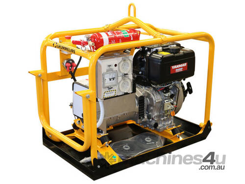 Crommelins Generator 5.5kW Yanmar Diesel Minespec