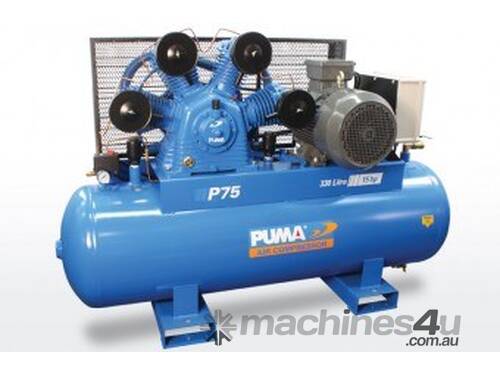 caption Puma P75 415V Air Compressor | Reliable Performance