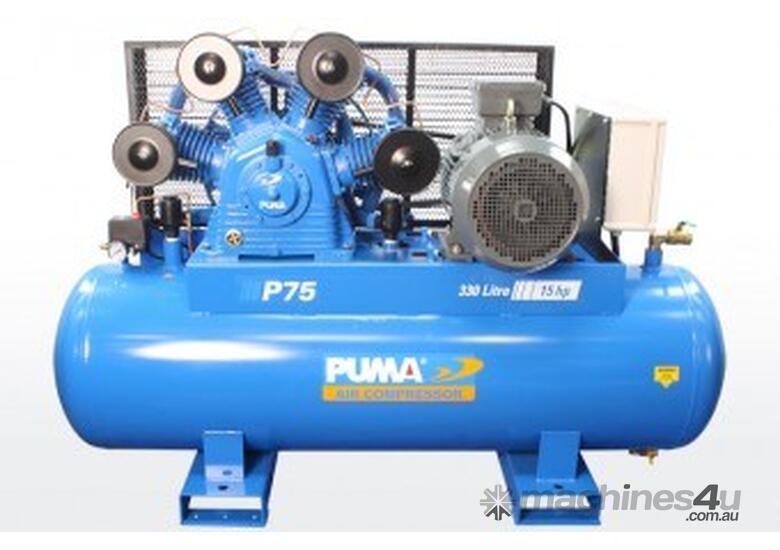 caption Puma P75 415V Air Compressor | Reliable Performance