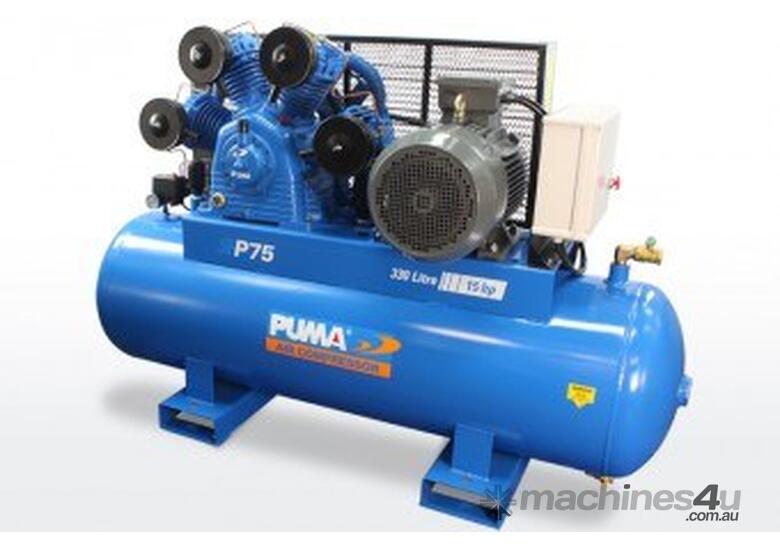caption Puma P75 415V Air Compressor | Reliable Performance
