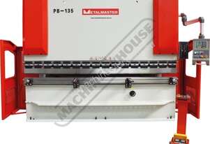 Metalmaster Hydraulic NC Pressbrake 135T x 3200mm with Laser Guarding