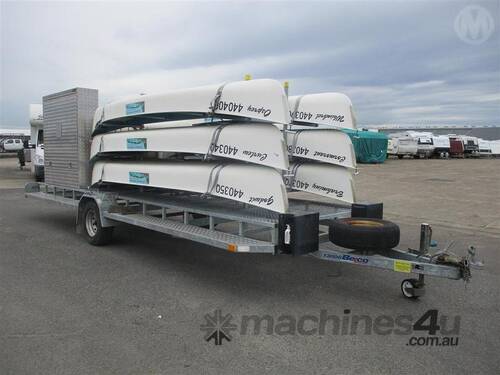 Belco 8 Canoe And Trailer Combo