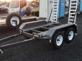 3 TONNE STEEL PLANT TRAILER WITH ALLOY RAMPS - picture0' - Click to enlarge