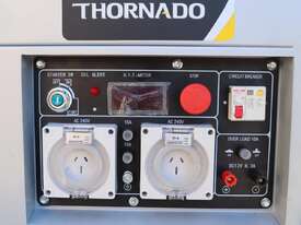 8KVA SILENT DIESEL GENERATOR KEY START SINGLE PHASE THORNADO TDS8000 - picture0' - Click to enlarge