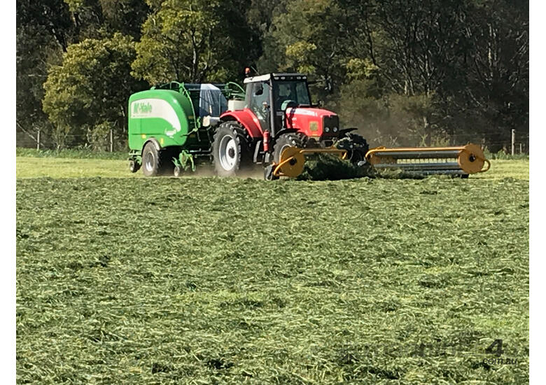caption Elho V-Twin 600 Rakes/Tedder Hay/Forage Equip