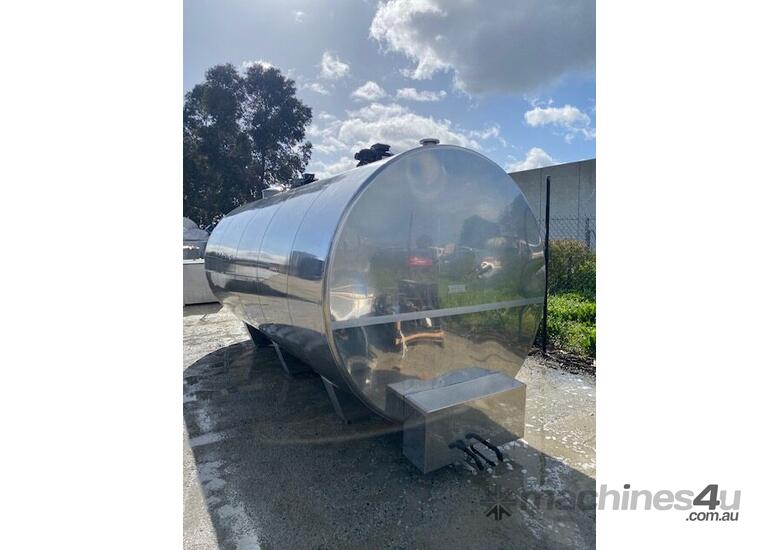caption Food Grade Jacketed Tank 12000ltr - Stainless Steel
