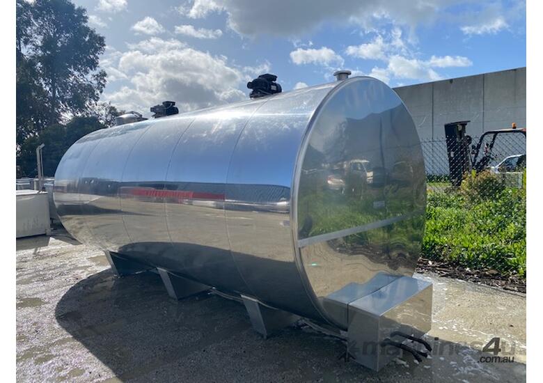 caption Food Grade Jacketed Tank 12000ltr - Stainless Steel