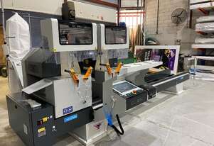 LUNA Large Capacity Full CNC Automatic Controller Double Mitre Saw