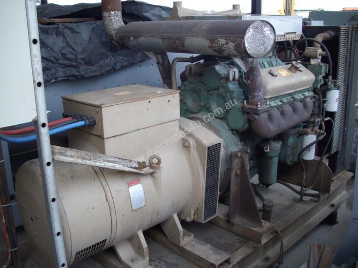 caption DETROIT DIESEL GENERATOR