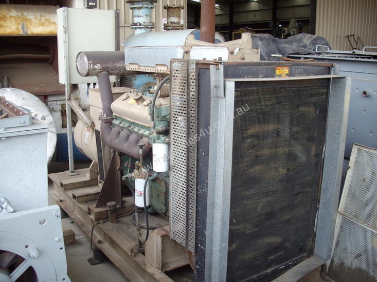 caption DETROIT DIESEL GENERATOR