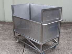 Stainless Steel Trolley Bin - picture0' - Click to enlarge