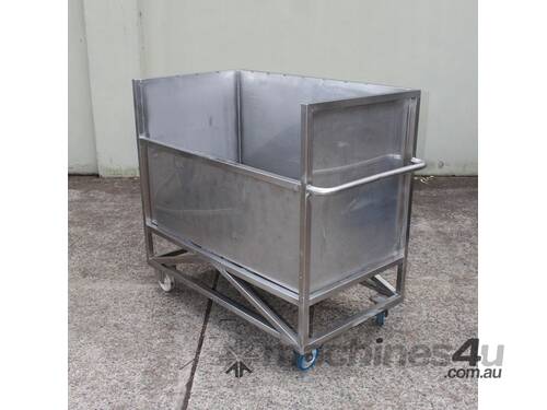 Stainless Steel Trolley Bin