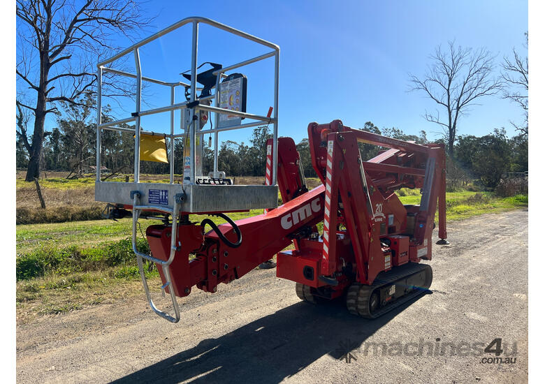caption CMC S19HD Boom Lift Access & Height Safety