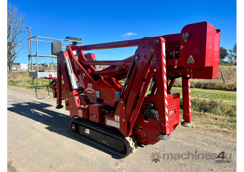 caption CMC S19HD Boom Lift Access & Height Safety