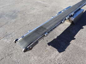Stainless Steel Narrow Belt Conveyor - 2.25m long  - picture1' - Click to enlarge