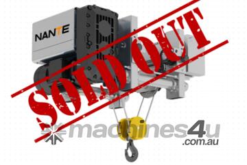 Nante NHA Series Wire Rope 20T Hoist & Trolley - Exclusive Distributor