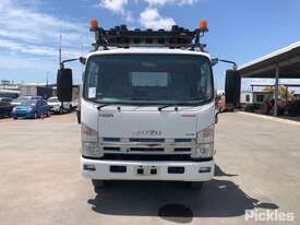 2012 Isuzu NQR450 Premium Flatbed Crane Truck - picture0' - Click to enlarge