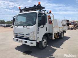 2012 Isuzu NQR450 Premium Flatbed Crane Truck - picture1' - Click to enlarge