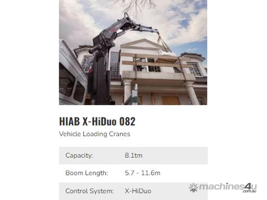 New 2023 hiab HIAB X082 TRUCK MOUNTED CRANE Crane in BAYSWATER, WA