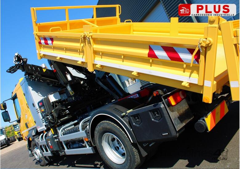 caption HIAB X082 Truck-Mounted Crane – Lifting Capacity: 8.1 tm!