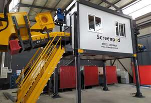 SKALA - SPS122C ScreenPod Static Picking Station - Two Bay Picking Station