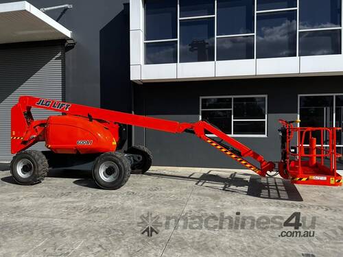 JLG 600AJ Rough Terrain Knuckle Boom Full Certification & Re Spray/New Stickers