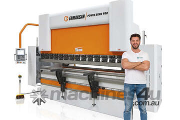 RELIABLE~FAST~PRECISE - Ermaksan Powerbend Hydraulic Press Brake -- 5 Axis 135T x 3100mm